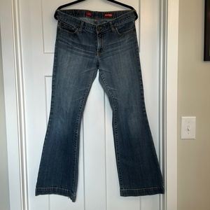 Express ‘Eva’ fit & flare jeans, 10R